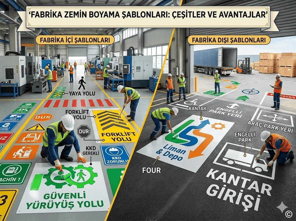 Boyama Şablonu Çeşitleri