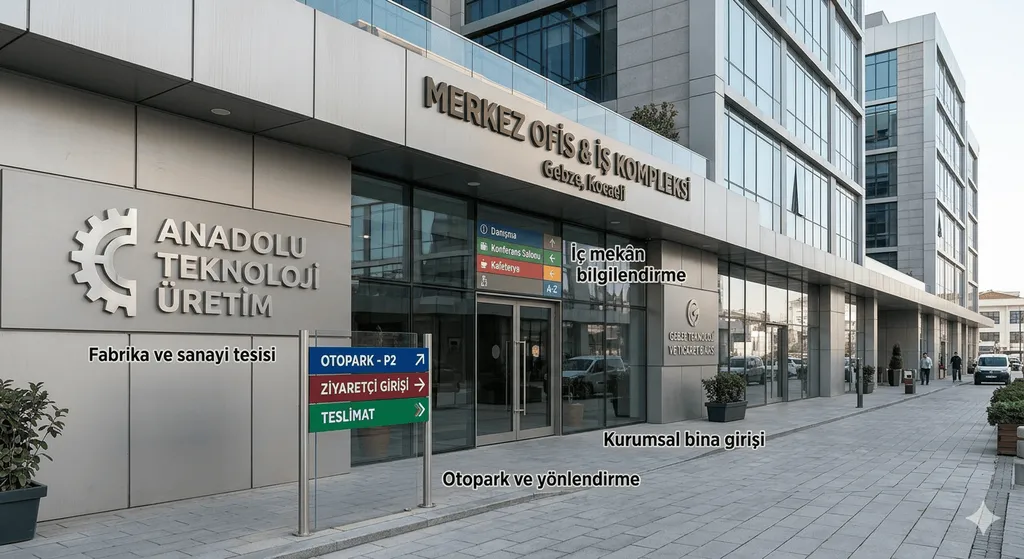 Işıksız Tabela Nerelerde Kullanılır?